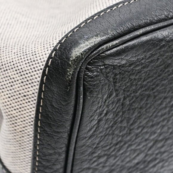 HERMES Black Leather Tote Bag - Picture 7 of 13